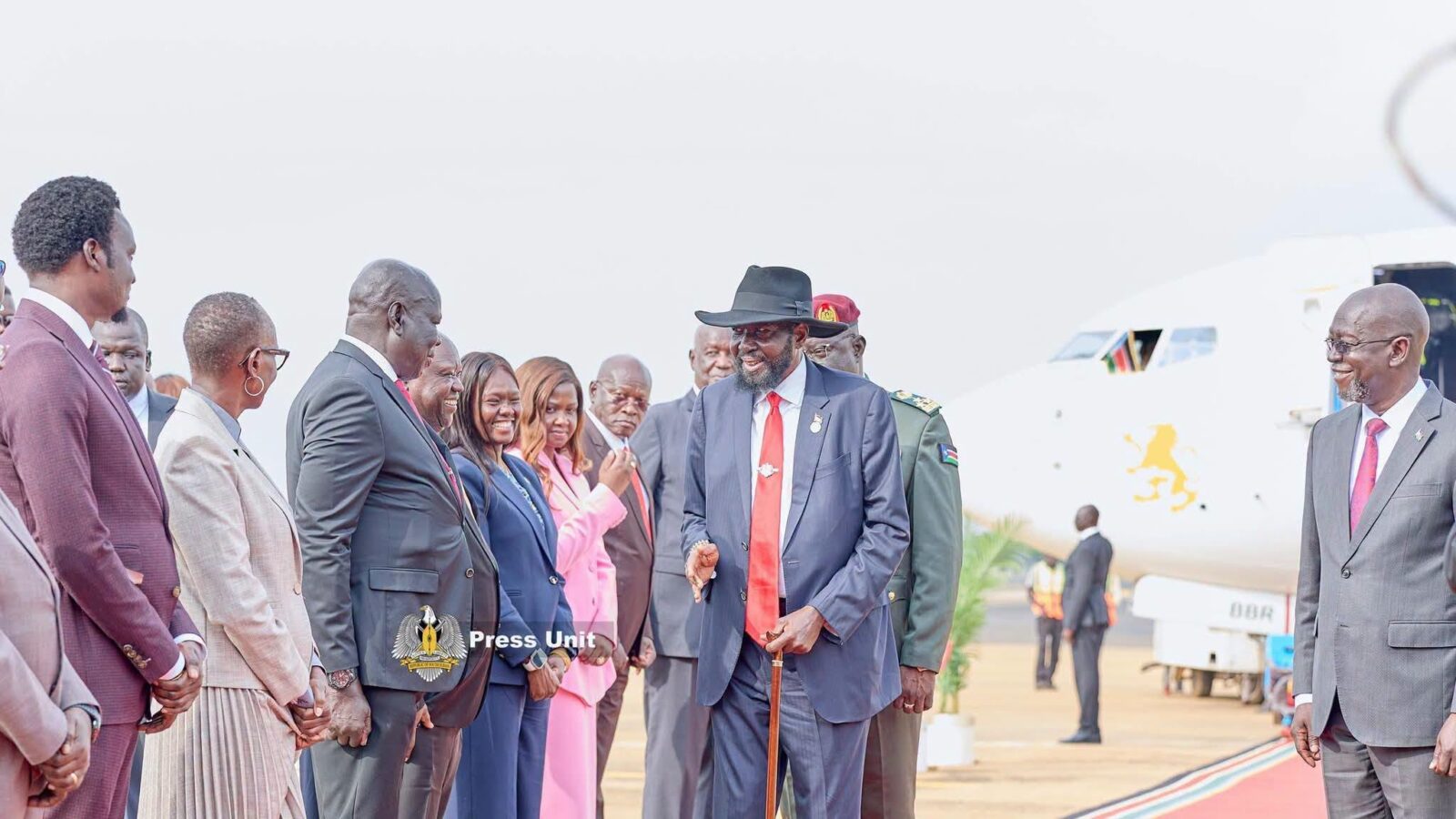 Kiir returns to Juba following diplomatic push for election support in Kenya and South Africa